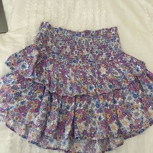 Cutest flower flowy skirt